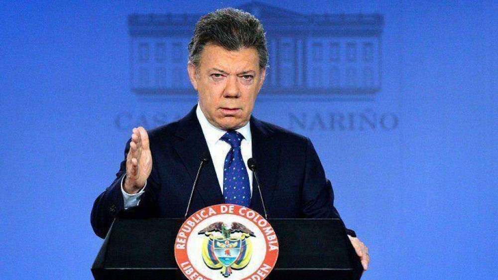 Santos espera que el di�logo con las FARC tenga resultados el 18 de noviembre