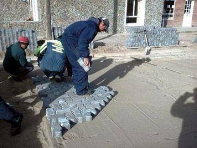 Avanzan a buen ritmo las obras de pavimentaci�n  