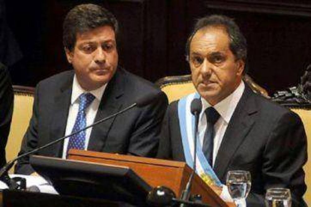 Mariotto se junt� con ministros sciolistas