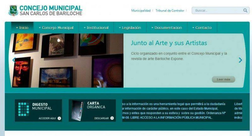 Hackearon p�gina web del Concejo Municipal