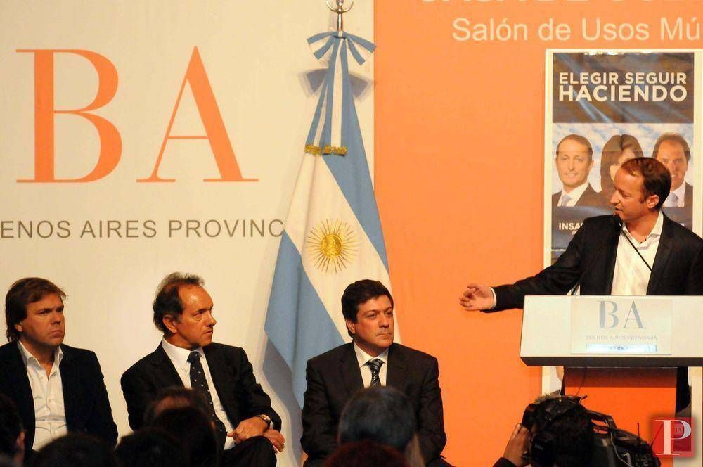 Por la salud de Cristina, Scioli volvi� a mostrar las �diferencias de matices� con Mariotto