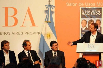 Por la salud de Cristina, Scioli volvi� a mostrar las �diferencias de matices� con Mariotto