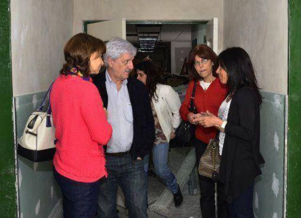 Avanzan las obras de remodelaci�n en el Centro de Salud Mar�a Isabel