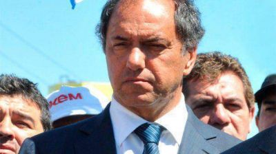 Scioli alienta la recuperaci�n de la Presidente y pide unidad