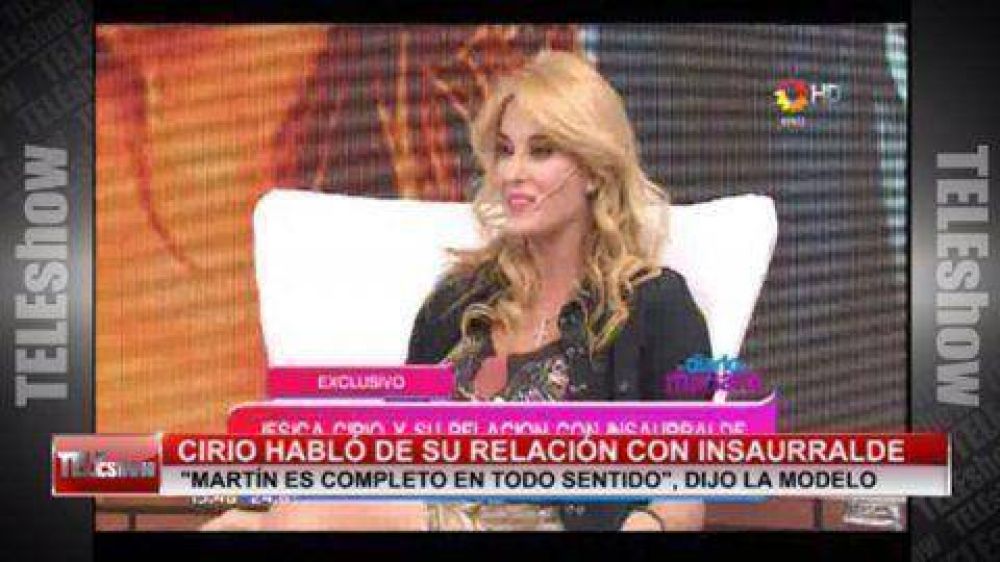 J�sica Cirio: "Mart�n es un distinto"