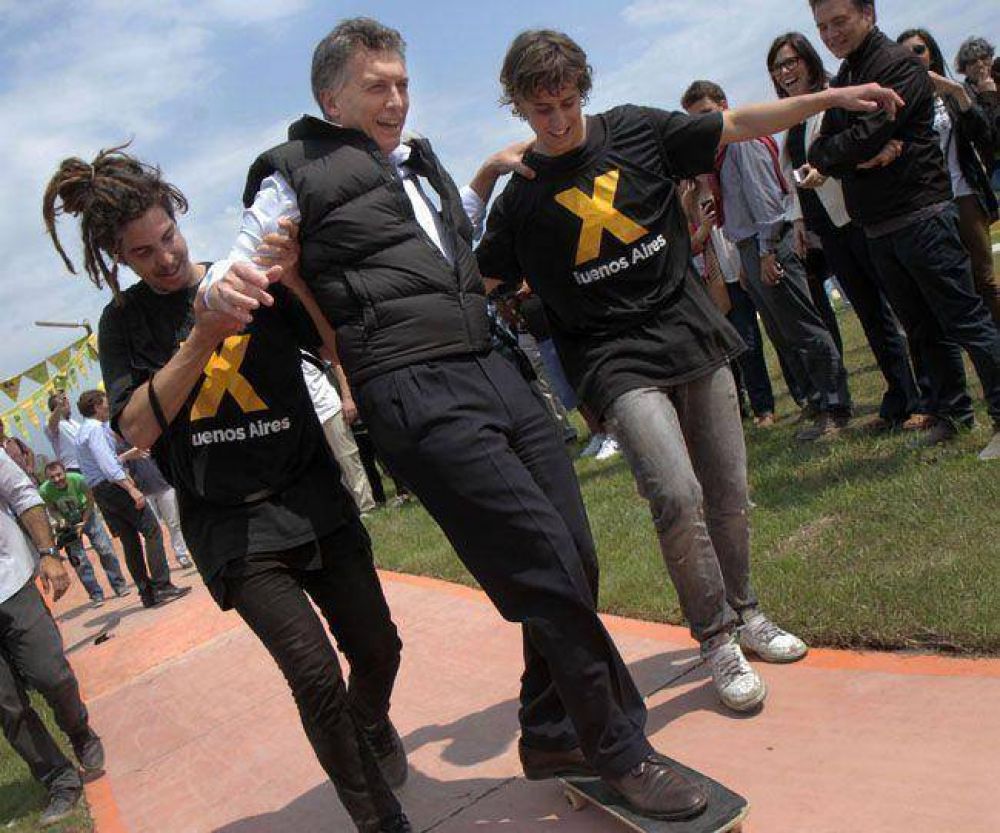 Macri present� el Parque Costanera Norte para la pr�ctica de deportes extremos