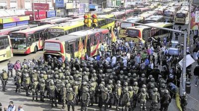 Otro d�a denso para el tr�nsito por un corte en Puente Saavedra