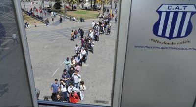 Se agotaron las entradas para el Centenario de Talleres