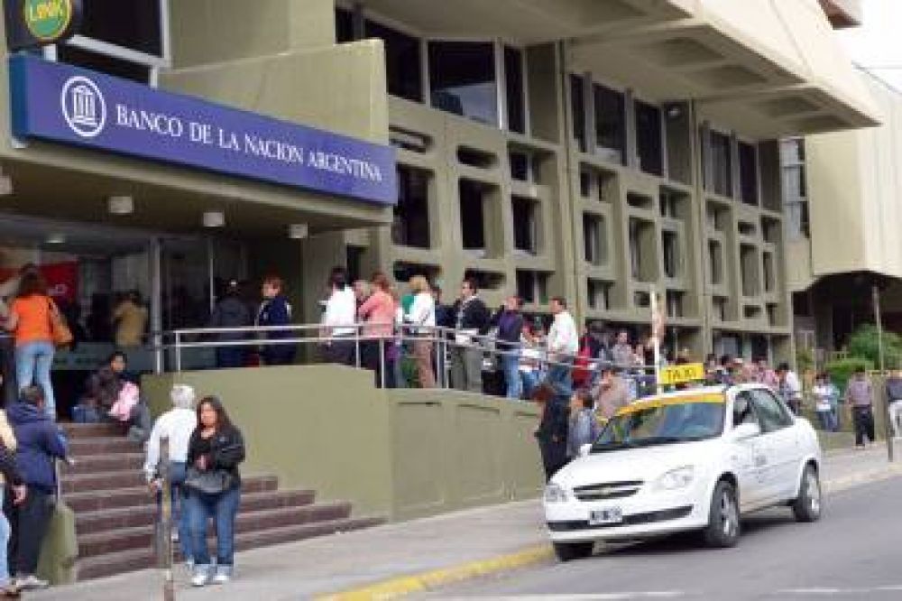 Paro de jornada completa en todas las sucursales de Banco Naci�n