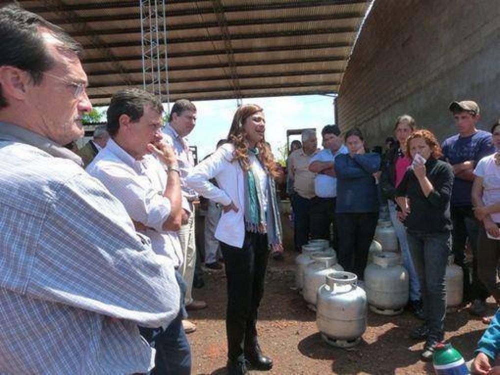 Por el programa Garrafa Segura se canjearon 1.500 envases de origen extranjero