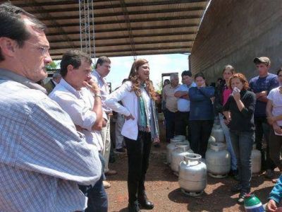 Por el programa Garrafa Segura se canjearon 1.500 envases de origen extranjero