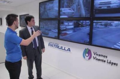 Vicente L�pez inaugur� la nueva Secretar�a de Seguridad y Central de Monitoreo 