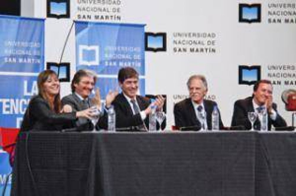 Grosso: "La UNSAM demuestra la inversin del Gobierno Nacional en inclusin social"
