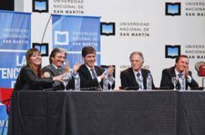 Grosso: "La UNSAM demuestra la inversi�n del Gobierno Nacional en inclusi�n social"