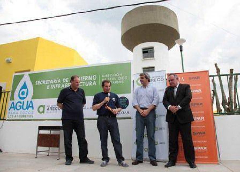 Inauguraron el Tanque de Agua central
