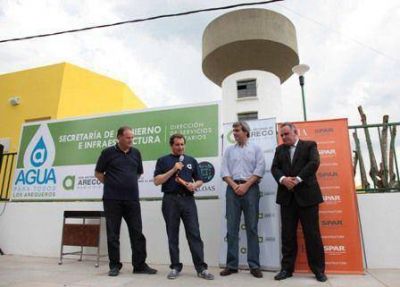 Inauguraron el Tanque de Agua central