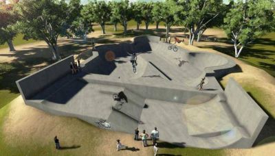 Habr� pistas de �skate� y bicis en el futuro parque Kempes