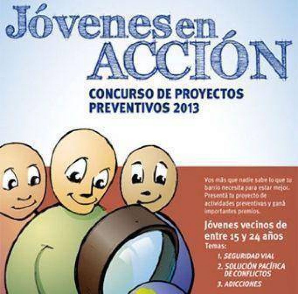 M�s de mil j�venes participaron del concurso Proyectos Preventivos 2013
