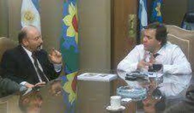 Alberto P�rez brind� su apoyo a la gesti�n Inza