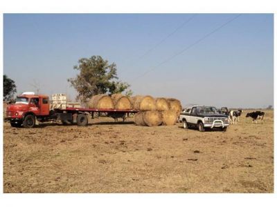El gobierno provincial asiste a productores afectados por la sequ�a