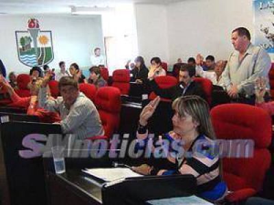 Sesi�n en el HCD de San Miguel: El �ltimo carapintada que apague la luz