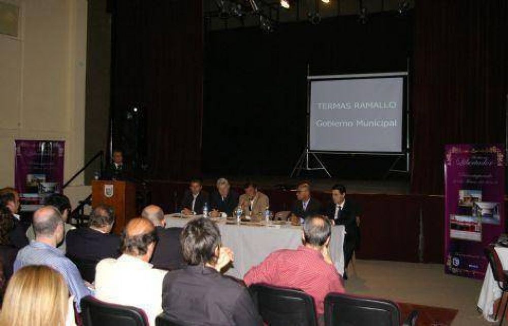 Presentaron el proyecto �Termas Ramallo�