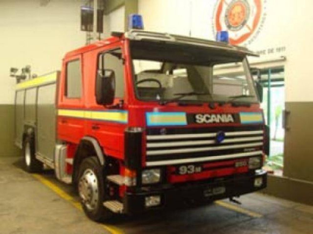 Incendio en la sede de la Uni�n Industrial