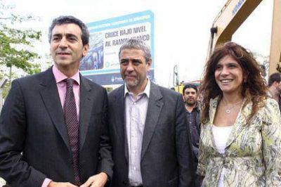 Randazzo y Ferraresi supervisaron el proyecto del Cruce Bajo Nivel en Wilde