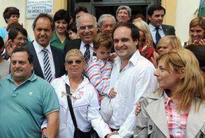 Scioli y Rossi visitan nuestra ciudad