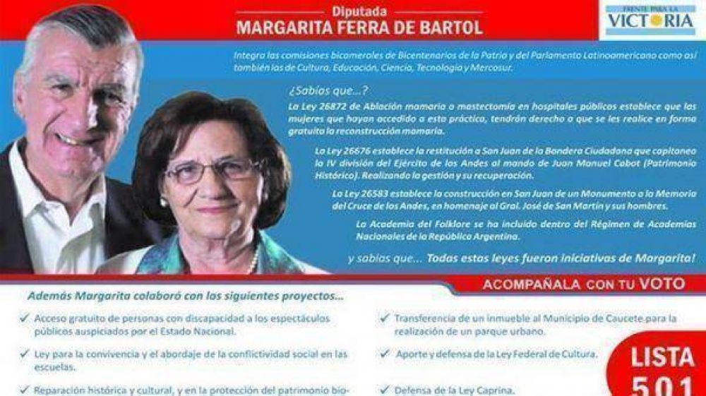 Muri� la diputada Ferr� de Bartol tras la ca�da del helic�ptero