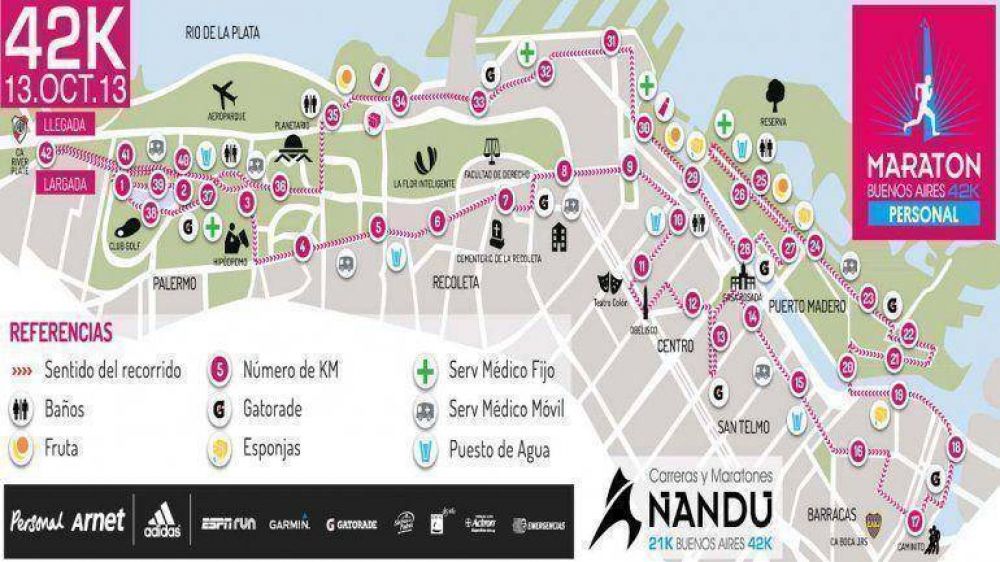 Habr� cortes en la Ciudad por una nueva marat�n de los 42 K