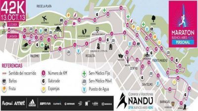 Habr� cortes en la Ciudad por una nueva marat�n de los 42 K