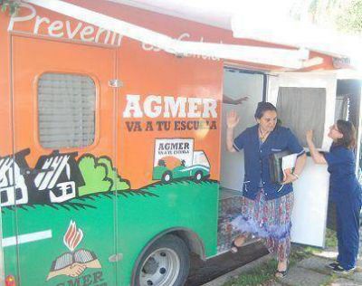 Relevamiento sanitario del Cami�n de Agmer en la ciudad