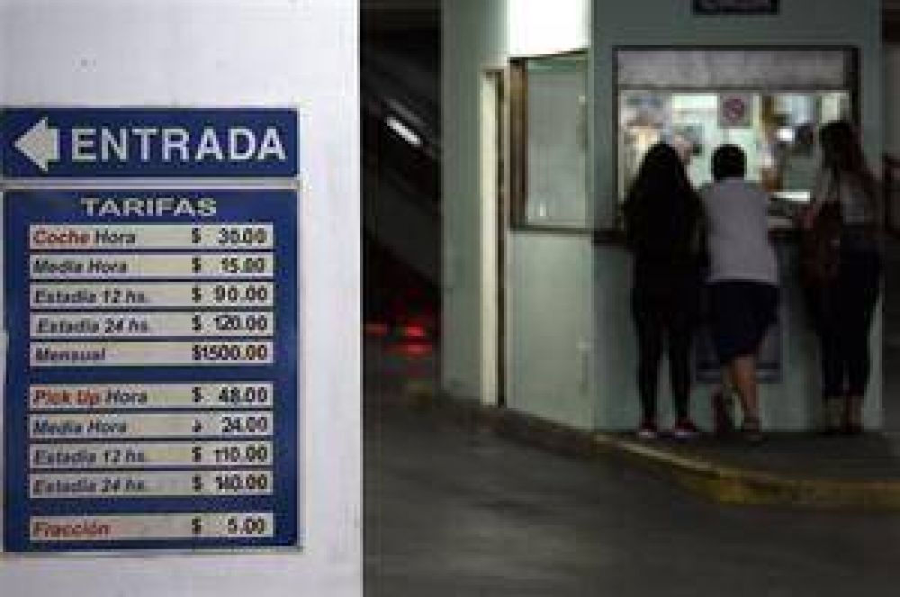 Cobran hasta $ 1500 por el alquiler mensual de una cochera en el centro