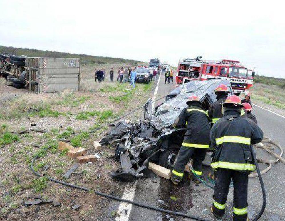 Una bahiense muri� en un accidente en R�o Colorado