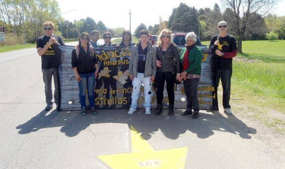Pintaron dos nuevas estrellas amarillas por v�ctimas del tr�nsito