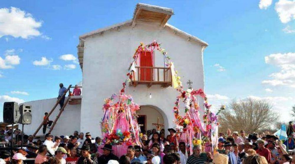 M�s de 20.000 fieles en los festejos de Lagunas del Rosario