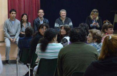 Leo Rial:"La gesti�n de la Naci�n est� cada vez m�s presente en Vicente L�pez"