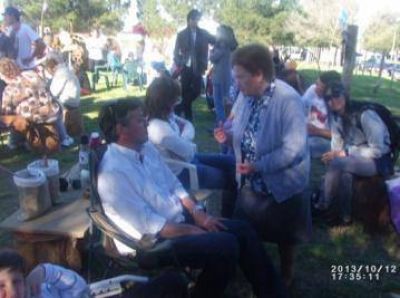 Candidatos del MV, en la Fiesta del Mate y la Torta Frita