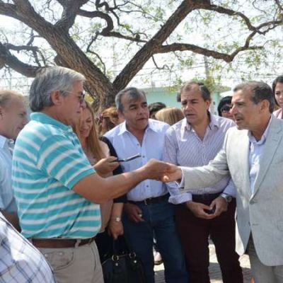 Beder Herrera anunci� obras para Aimogasta
