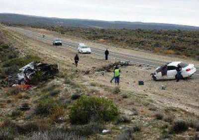 Seis muertos en un choque en la ruta 237
