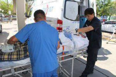 Accidente a�reo: P�rez fue estabilizado