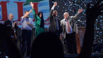 Boudou regres� a C�rdoba y esta vez evit� confrontar