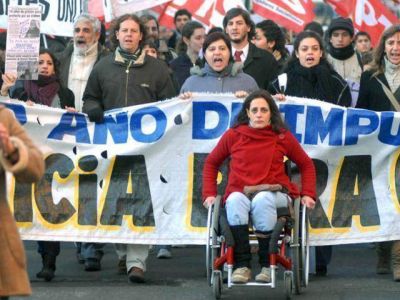 Repudio a la Justicia por desestimar nuevo pedido