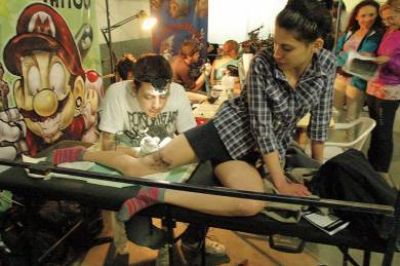 Finaliz� la primera Convenci�n de Tattoo �Comodoro INK�