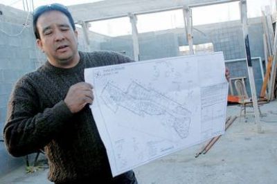 Comenz� la obra de gas para m�s de 150 familias de Km. 12