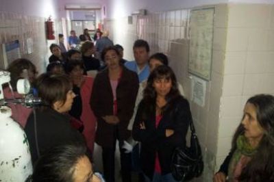 La ministra de Salud recorri� hospitales del �rea Program�tica Sur