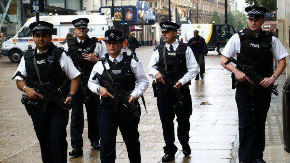 Cuatro sospechosos de terrorismo, arrestados en Londres