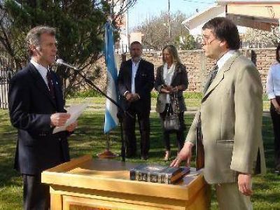 Muscillo asumi� como nuevo juez de paz de El Bols�n