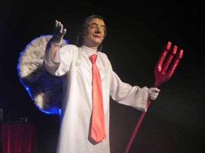 Con sus imitaciones, Ariel Tarico trajo toda la far�ndula y la pol�tica a Bariloche